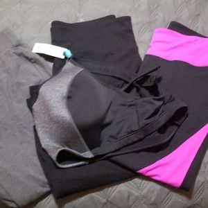 Lane Bryant Sports Bra and Activewear Pants